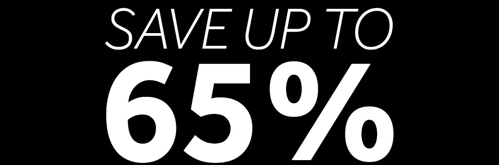 Clearance - save up to 65%